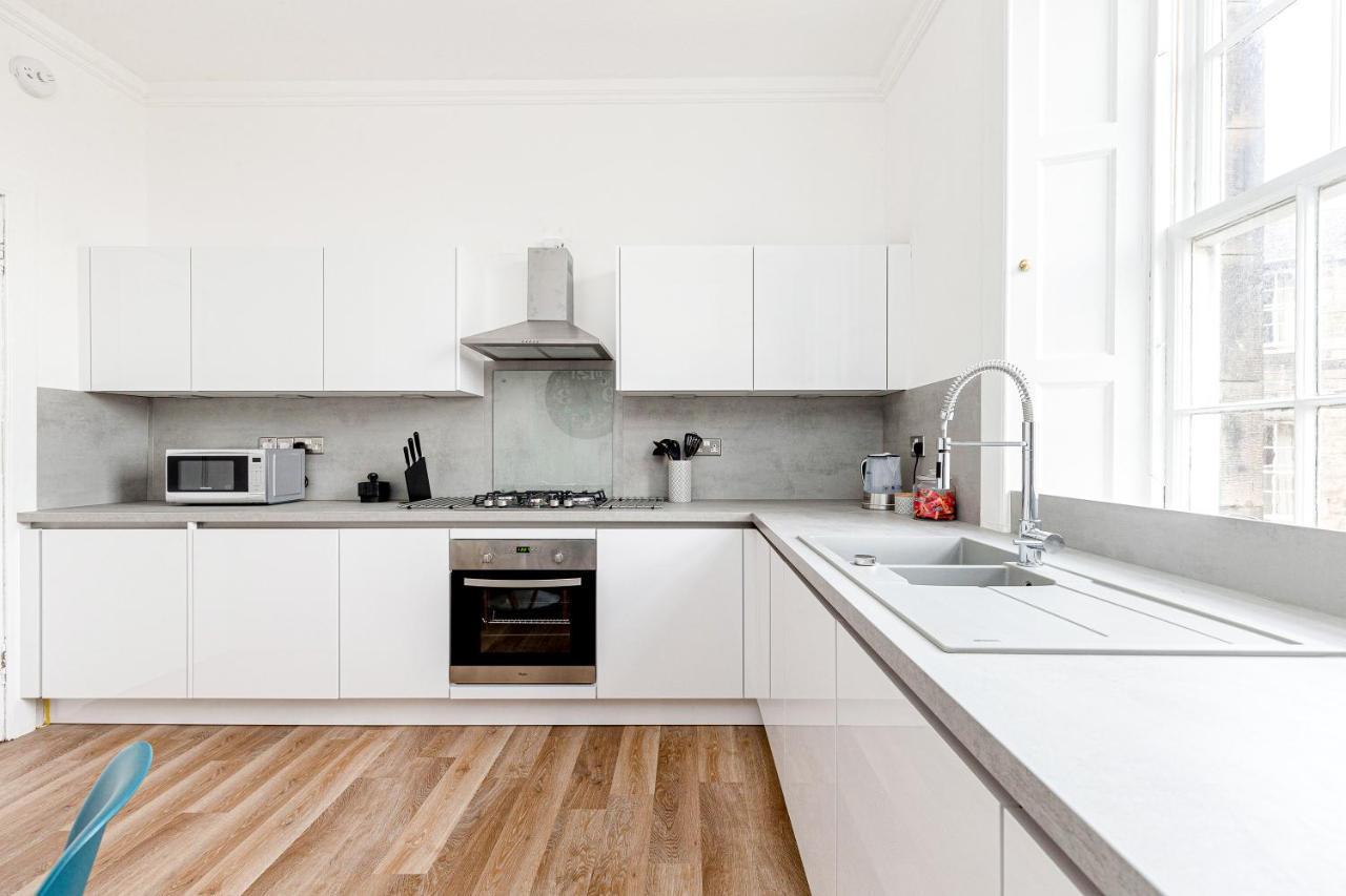 Heart Of Edinburgh City Centre 3 Bed Georgian Apt Exterior foto
